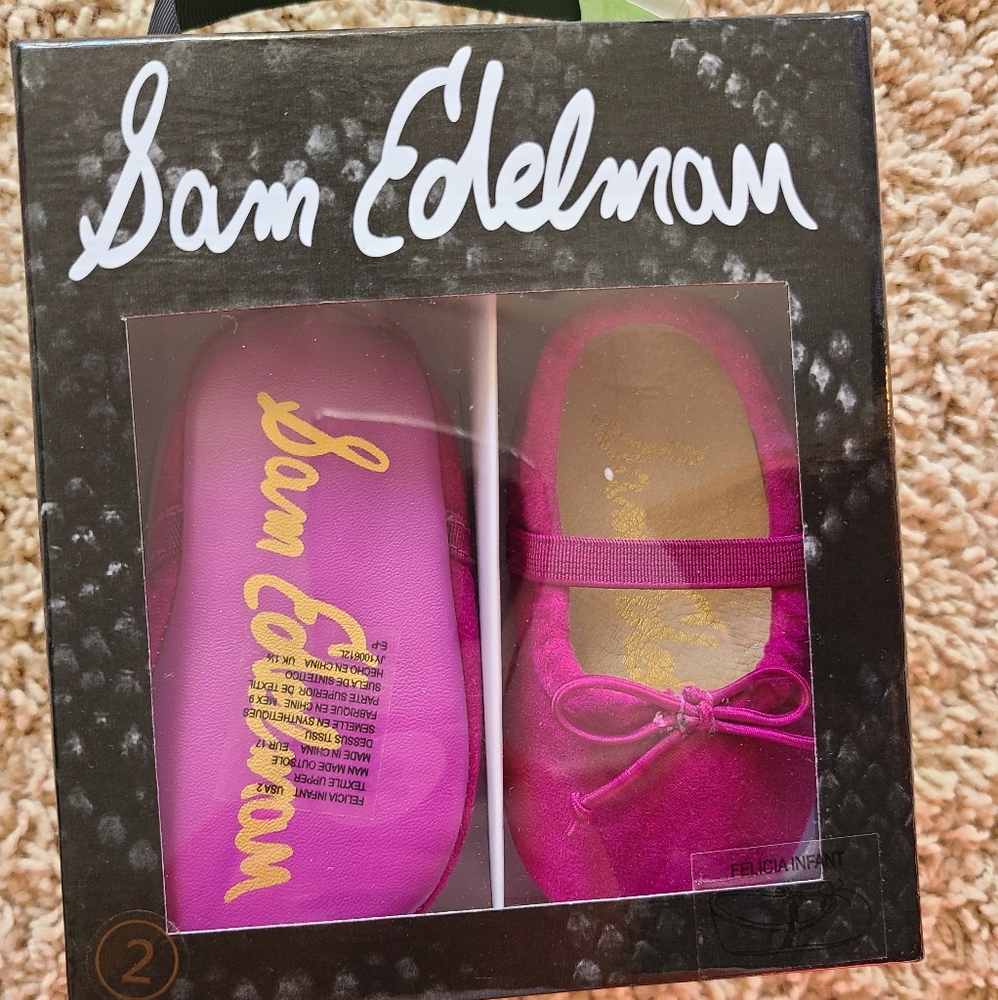 New Sam Edelman Baby Girl Shoes - Picture 2 of 5